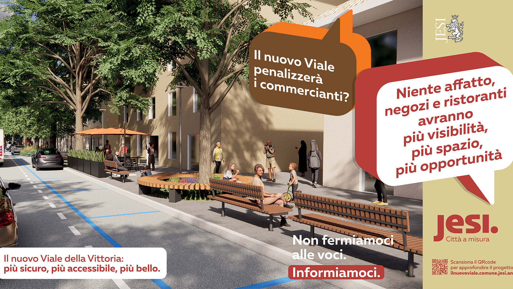 Manifesto della campagna di informazione avviata dall&rsquo;Amministrazione comunale